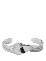 John Lewis TUTTI Open Wave Bangle Silver- Buy online at McGrocer