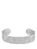TUTTI flat textured silver bangle (British brand)