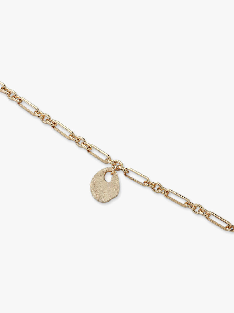 TUTTI Baia chunky link bracelet in gold - British product