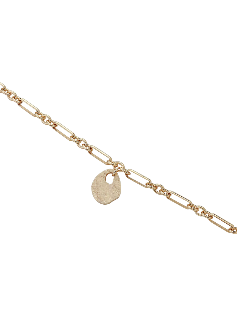 TUTTI Baia chunky link bracelet in gold - British product