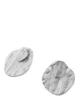 John Lewis TUTTI Riva Double Disc Stud Earrings, Silver- Buy online at McGrocer
