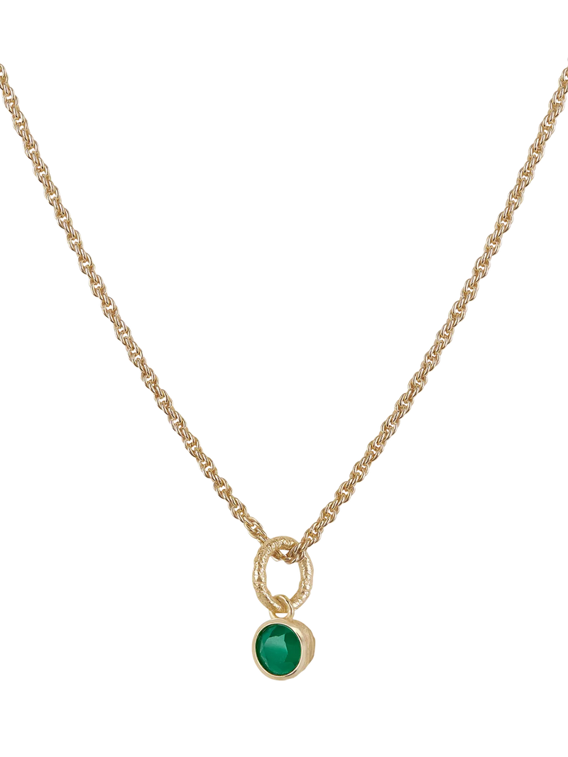 Tutti Birthstone Necklace Gold 45cm