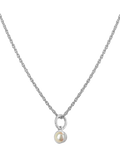 Tutti Birthstone Necklace Silver Pendant, 45cm