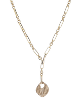 John Lewis TUTTI Baia Lariat Disc Pendant Necklace Gold- Buy online at McGrocer