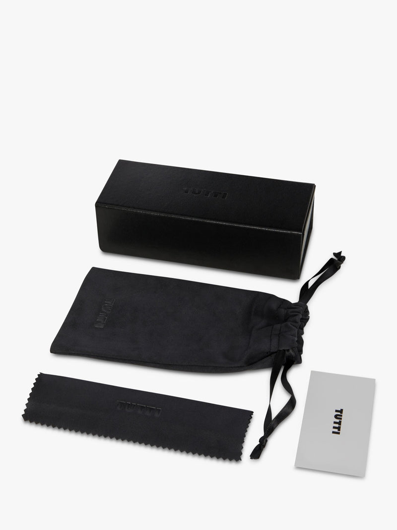 TUTTI cat eye sunglasses black (British brand)