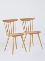 John Lewis John Lewis Winslow Dining Chair FSC-Certified Beech Wood Set of 2- Buy online at McGrocer