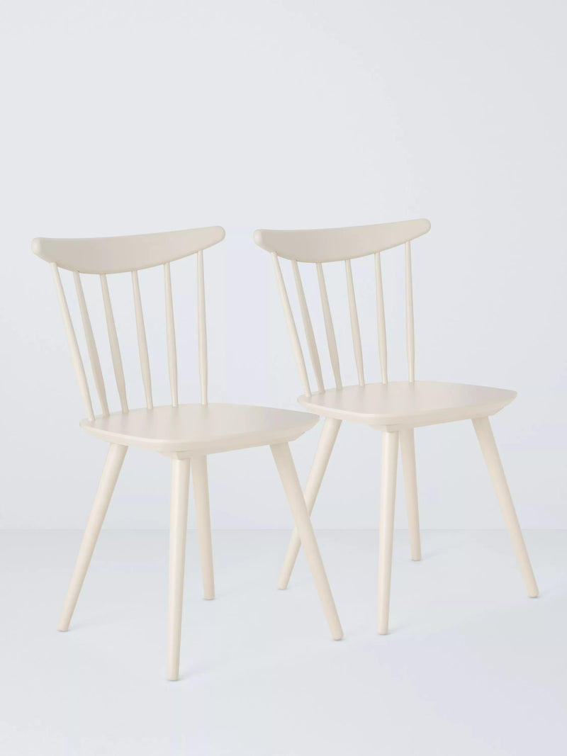 John Lewis Winslow Dining Chair FSC-Certified Beech Wood Set of 2