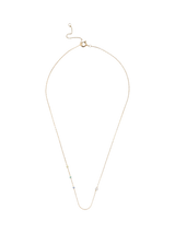 John Lewis ENAMEL Copenhagen Lola Simple Bead and Pearl Chain Necklace Yellow Gold 38 + 4 cm- Buy online at McGrocer