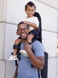 MiniMeis G5 shoulder baby carrier black, imported from the UK
