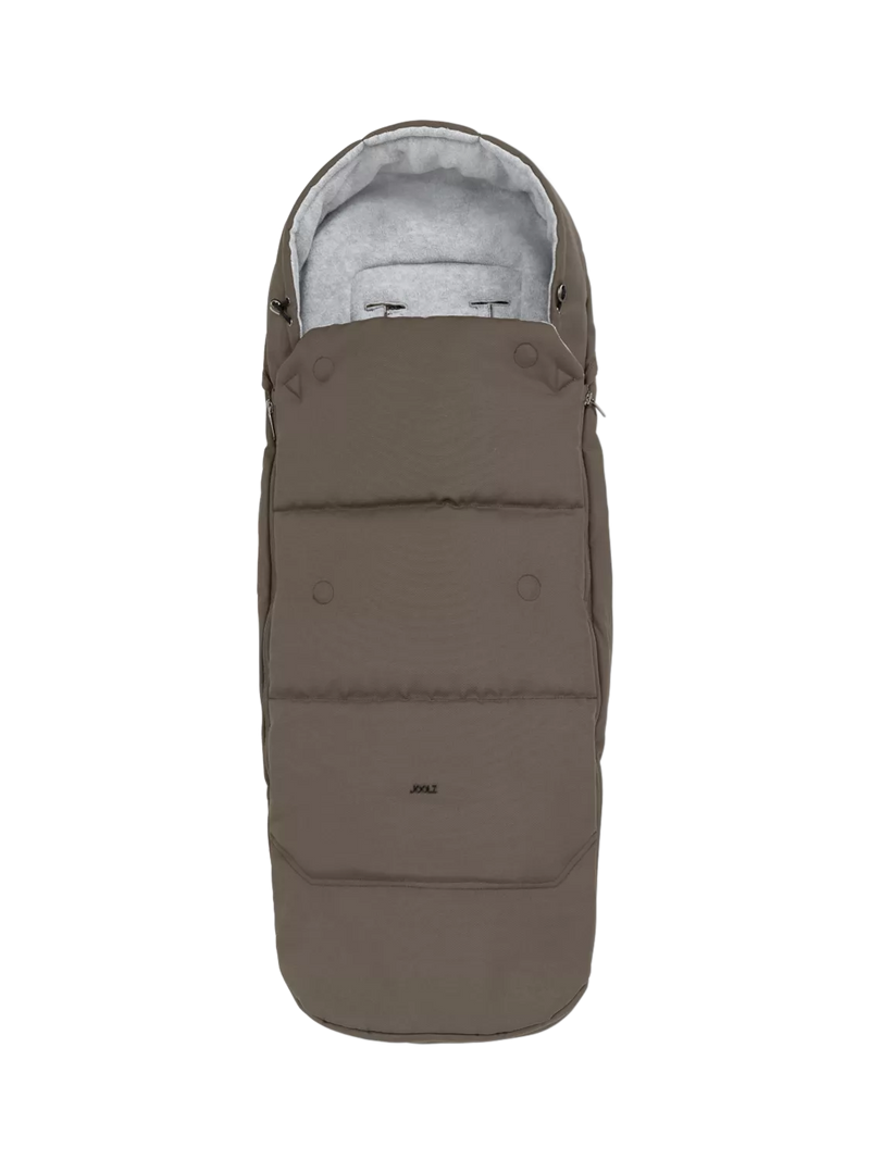 Joolz universal footmuff hazel brown 96x40x11cm, imported from the UK