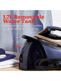 Russell Hobbs steam generator iron Quiet Super Steam Pro midnight blue, UK version