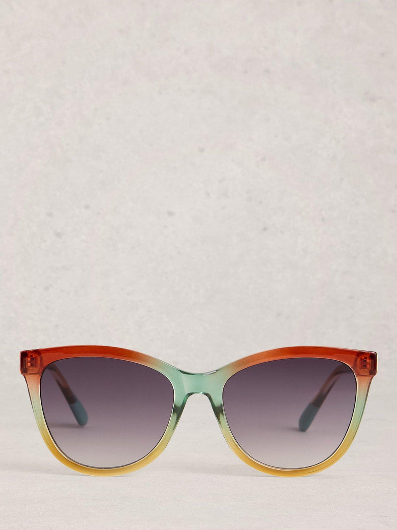 White Stuff cat's eye ombre sunglasses, imported from the UK