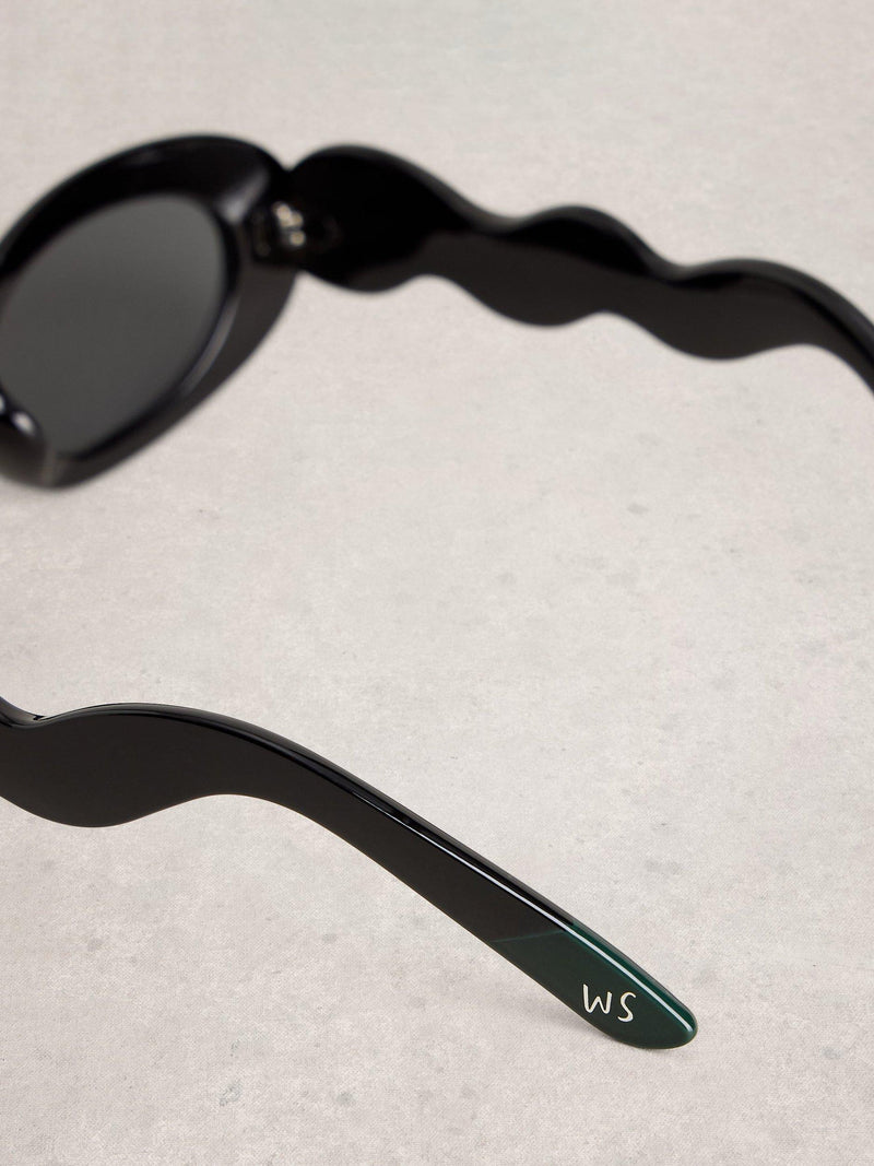 White Stuff wavy frame slim sunglasses - British product