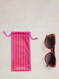White Stuff cat eye sunglasses red multi, UK version
