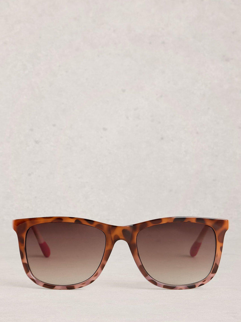 White Stuff wayfarer sunglasses natural beige gradient lenses, UK version