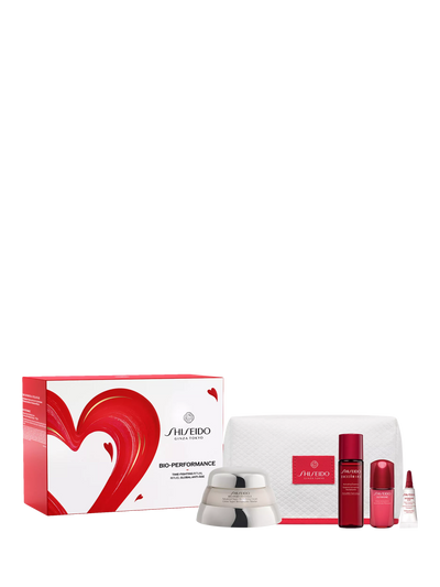 John Lewis Shiseido Bio-Performance Time-Fighting Pouch Skincare Gift Set- Buy online at McGrocer