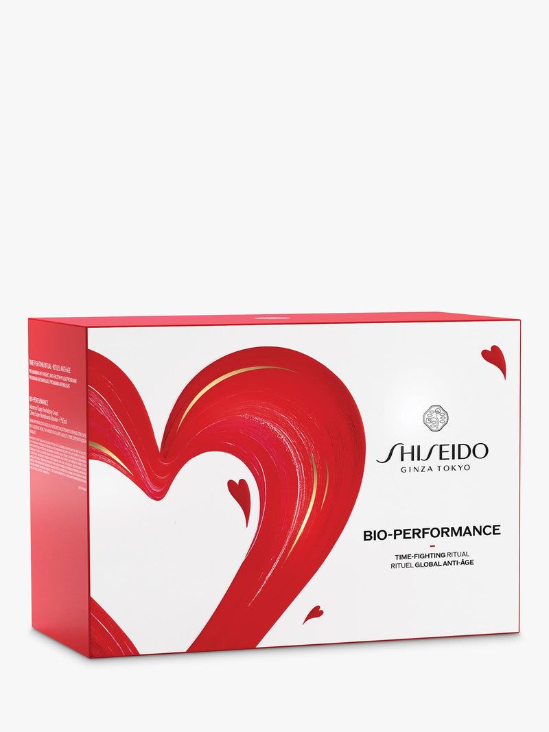 Shiseido Bio-Performance skincare gift set with anti-ageing cream (British brand)