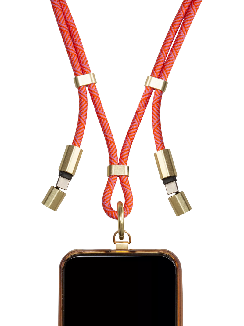 Kikkerland hands-free phone holder with charging cord 150cm - British product