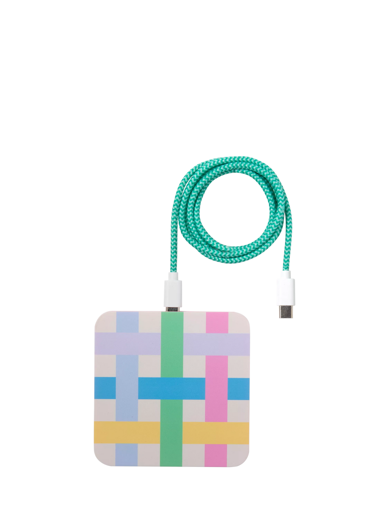 Kikkerland wireless phone charger multi-colour - British product