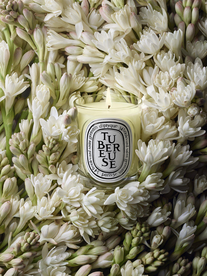 Diptyque Tubereuse classic scented candle 190g, imported from the UK