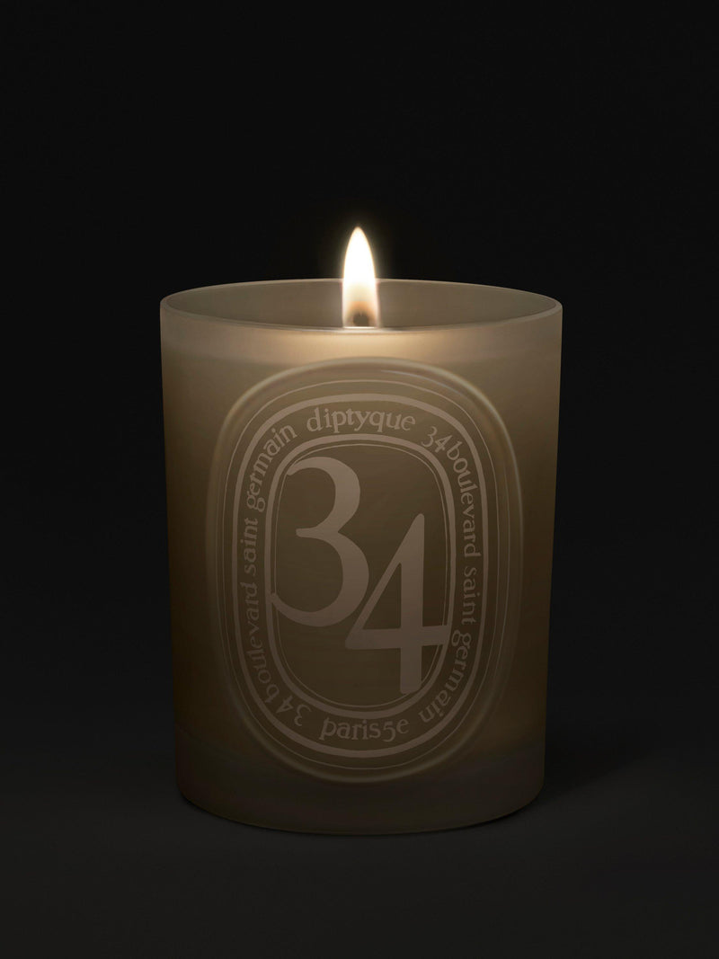 Diptyque scented candle 34 Boulevard Saint Germain 300g, imported from the UK