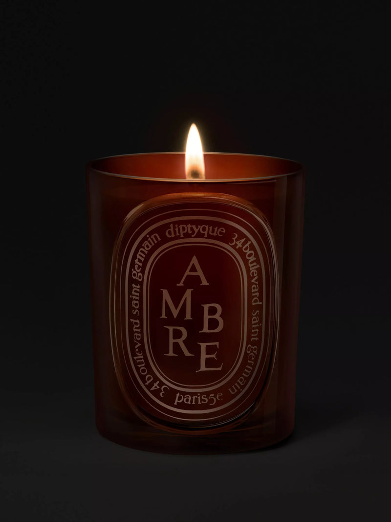Diptyque Ambre scented candle 300g, imported from the UK