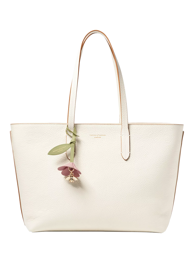 Aspinal of London Zipped East West Leather Tote Bag