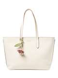 Aspinal of London Zipped East West Leather Tote Bag