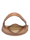 Aspinal of London Soho Suede small crescent bag, UK version