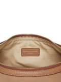 Aspinal of London Soho Suede small crescent bag, UK version
