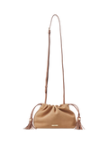 Aspinal of London suede crossbody pouch bag (British brand)