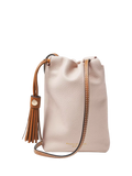 Aspinal of London Soho Leather Crossbody Pouch Bag Neutral - British product