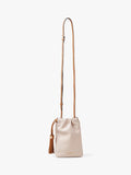 Aspinal of London Soho Leather Crossbody Pouch Bag Neutral - British product