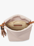 Aspinal of London Soho Leather Crossbody Pouch Bag Neutral - British product