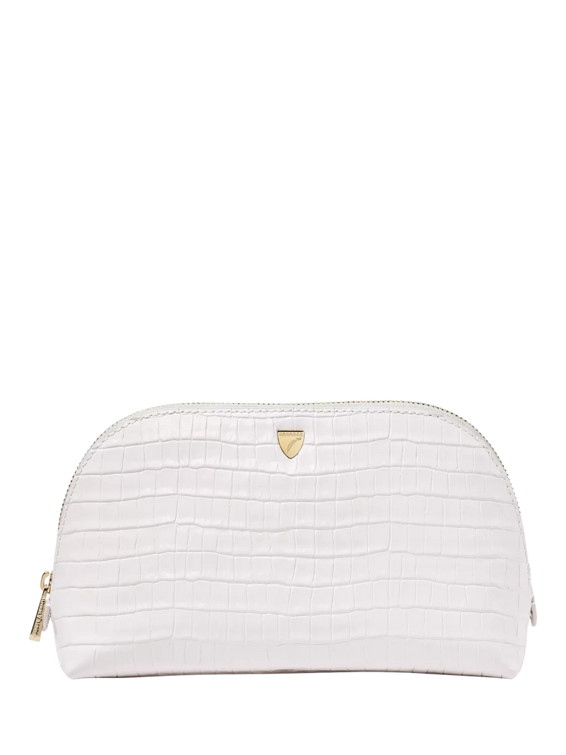 Aspinal of London Leather Classic Makeup Case