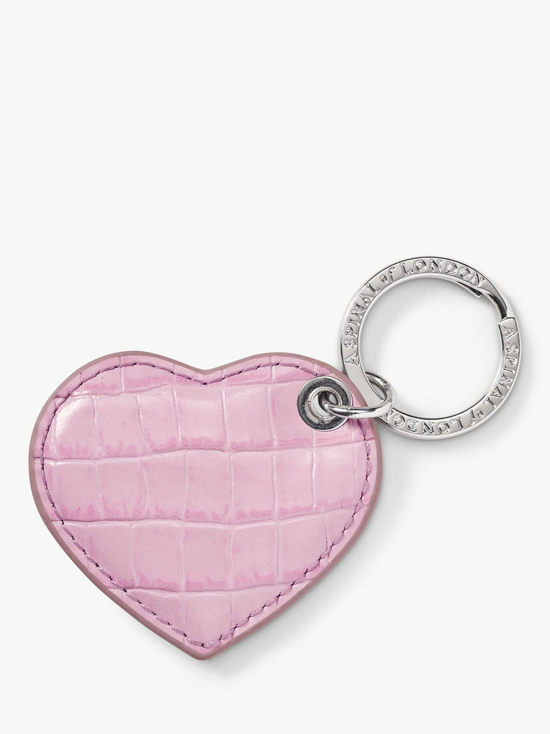 Aspinal of London keyring lilac, imported from the UK