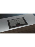 Siemens iQ700 flexInduction Plus black induction hob 80cm - British product
