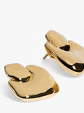 Monica Vinader Odyssey Bold Earrings gold textured drop earrings UK version