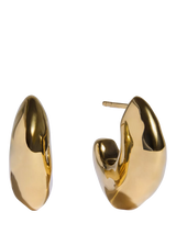 John Lewis Monica Vinader Odyssey Medium Gold Vermeil Earrings- Buy online at McGrocer