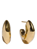 Monica Vinader Odyssey medium hoop earrings in gold - British product