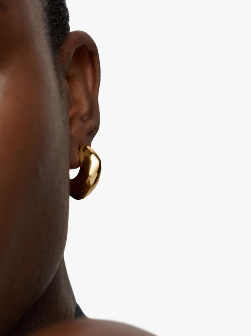Monica Vinader Odyssey medium hoop earrings in gold - British product