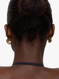 Monica Vinader Odyssey medium hoop earrings in gold - British product