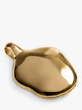 Monica Vinader textured locket necklace gold - British product