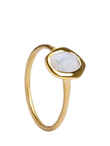 John Lewis Monica Vinader Moonstone Gemstone Ring Gold- Buy online at McGrocer