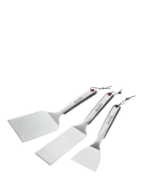 John Lewis Char-Broil Stainless Steel BBQ Griddle Utensil Starter Set, 3 Piece- Buy online at McGrocer
