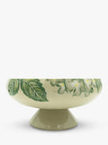 BlissHome earthenware footed bowl Hydrangea design 32.5cm, UK version