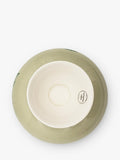 BlissHome earthenware footed bowl Hydrangea design 32.5cm, UK version