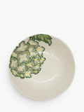 BlissHome earthenware supper bowl hydrangea design 20cm - British product