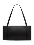 St. Agni minimal black leather pocket bag, UK version
