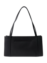 John Lewis St. Agni Minimal Leather Pocket Bag Black- Buy online at McGrocer